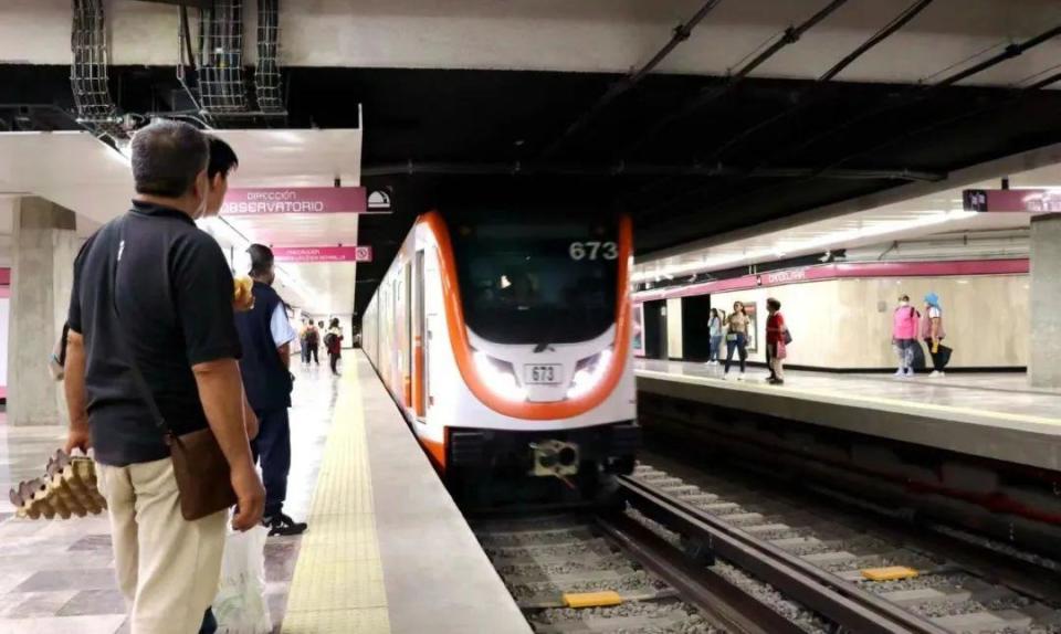 ?墨西哥城地鐵1號線。中國中車供圖。